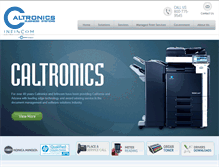 Tablet Screenshot of caltronics.net
